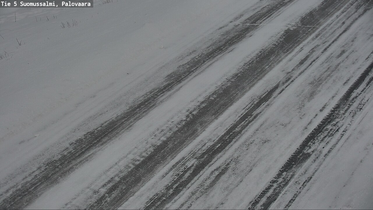 Weather Camera Image Road 5 Suomussalmi, Palovaara, Suomussalmi, Kainuu