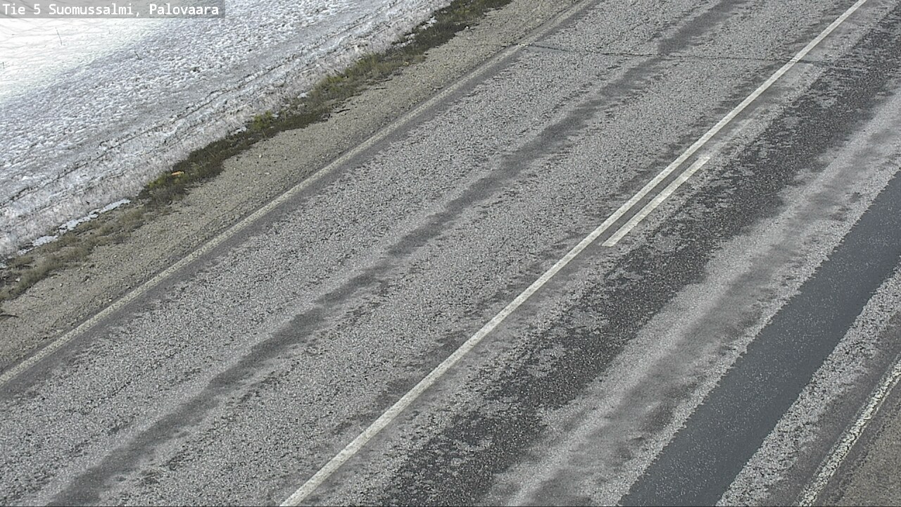 Weather Camera Image Road 5 Suomussalmi, Palovaara, Suomussalmi, Kainuu