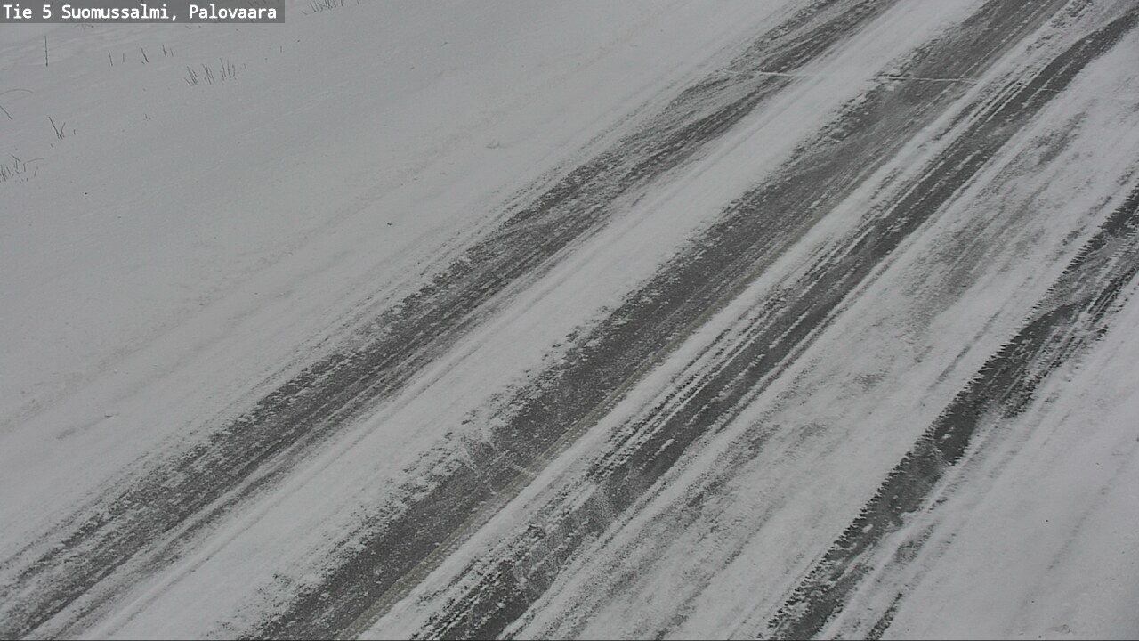 Weather Camera Image Road 5 Suomussalmi, Palovaara, Suomussalmi, Kainuu