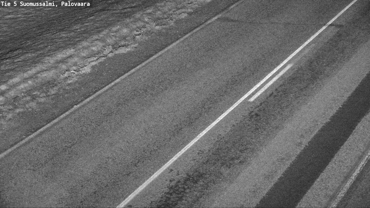 Weather Camera Image Road 5 Suomussalmi, Palovaara, Suomussalmi, Kainuu