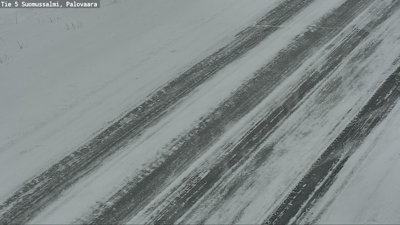 Weather Camera Image Road 5 Suomussalmi, Palovaara, Suomussalmi, Kainuu