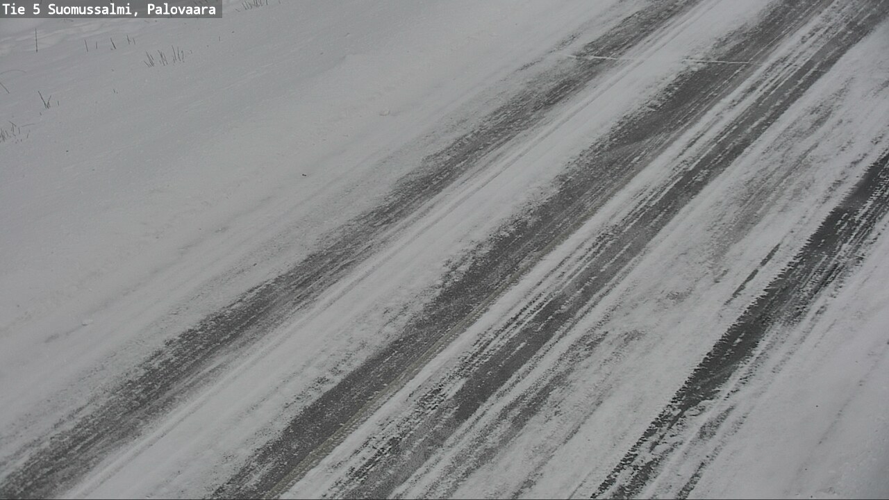 Weather Camera Image Road 5 Suomussalmi, Palovaara, Suomussalmi, Kainuu