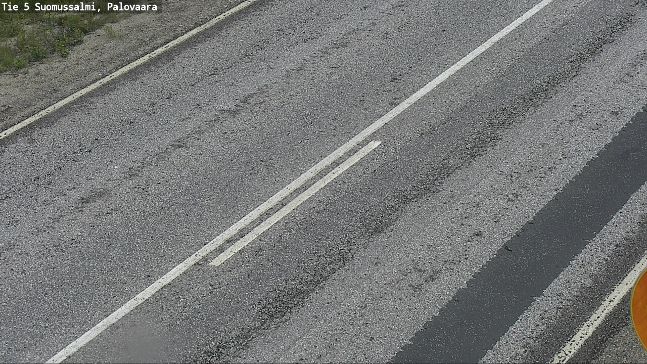 Weather Camera Image Väg 5 Suomussalmi, Palovaara, Suomussalmi, Kainuu