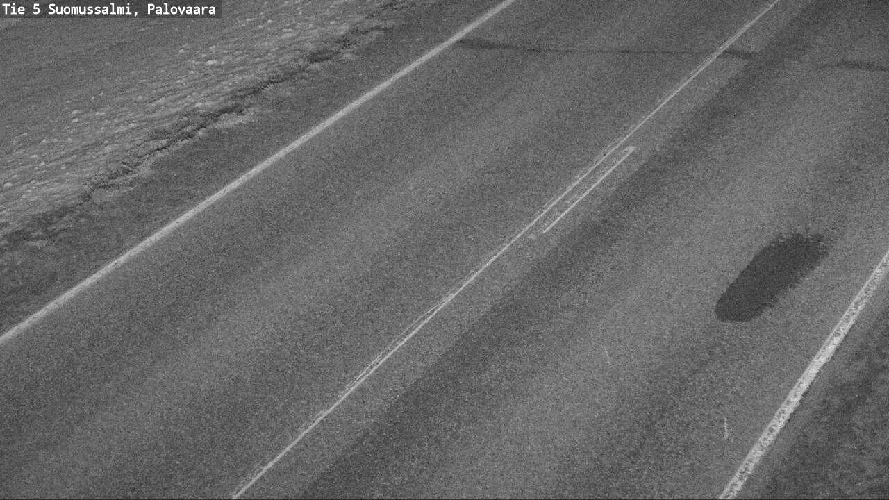 Weather Camera Image Road 5 Suomussalmi, Palovaara, Suomussalmi, Kainuu
