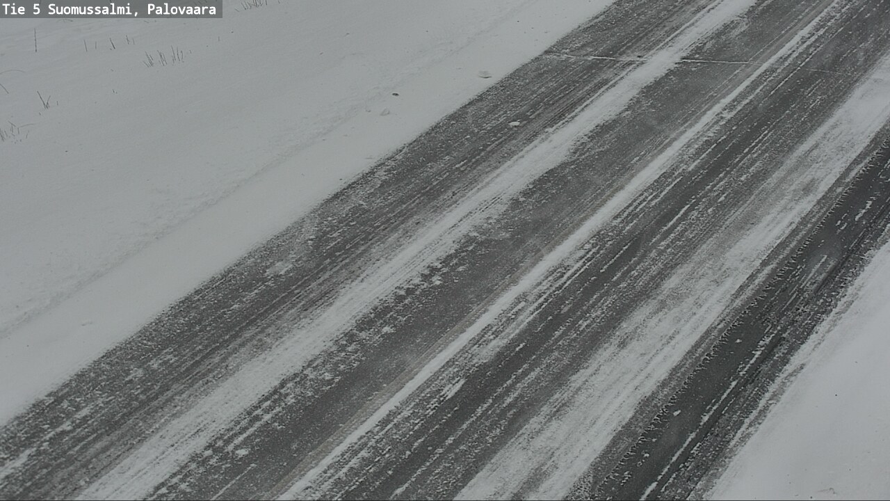 Weather Camera Image Road 5 Suomussalmi, Palovaara, Suomussalmi, Kainuu