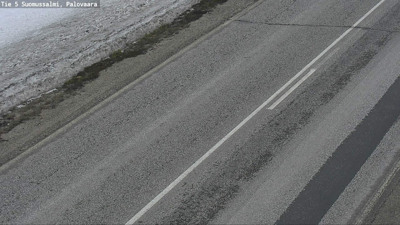 Weather Camera Image Road 5 Suomussalmi, Palovaara, Suomussalmi, Kainuu