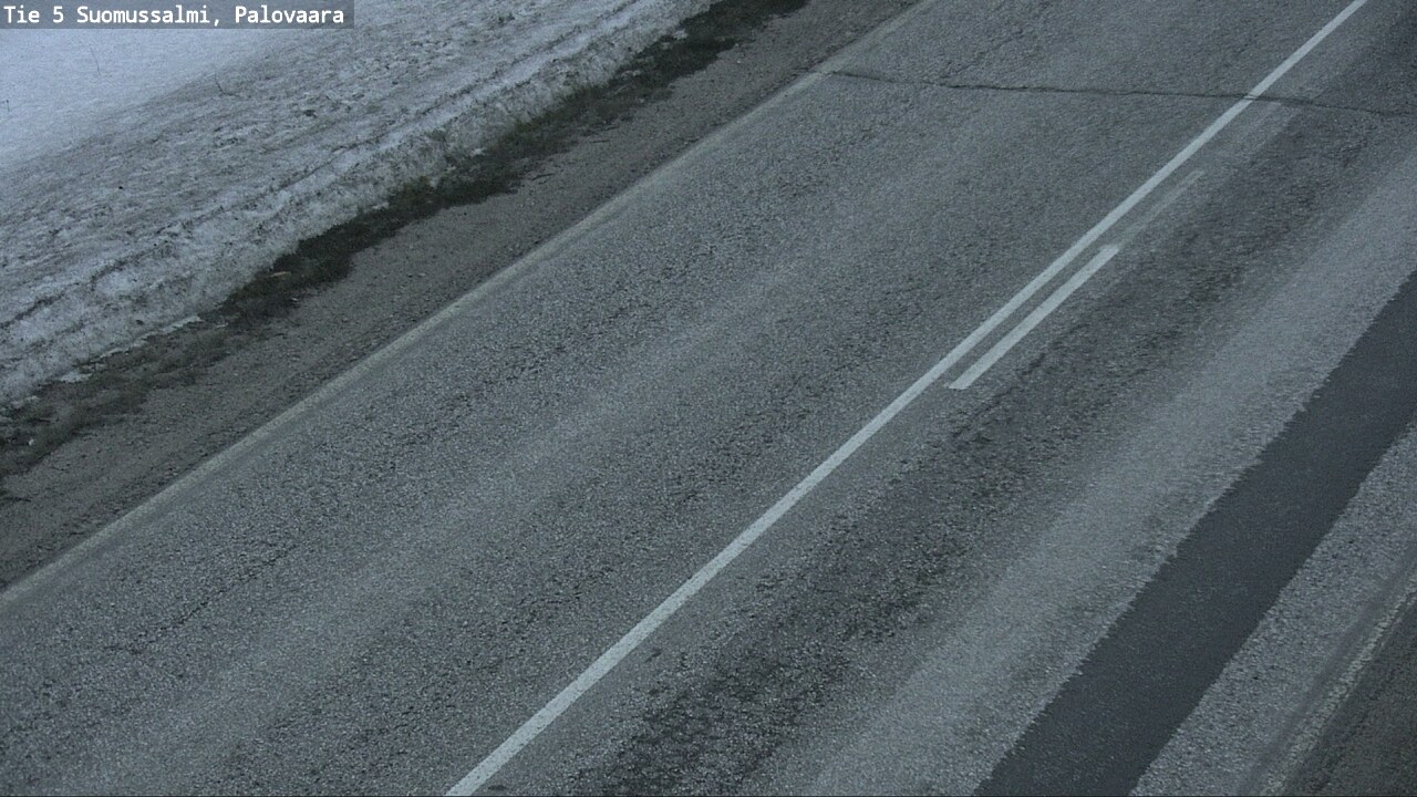 Weather Camera Image Road 5 Suomussalmi, Palovaara, Suomussalmi, Kainuu