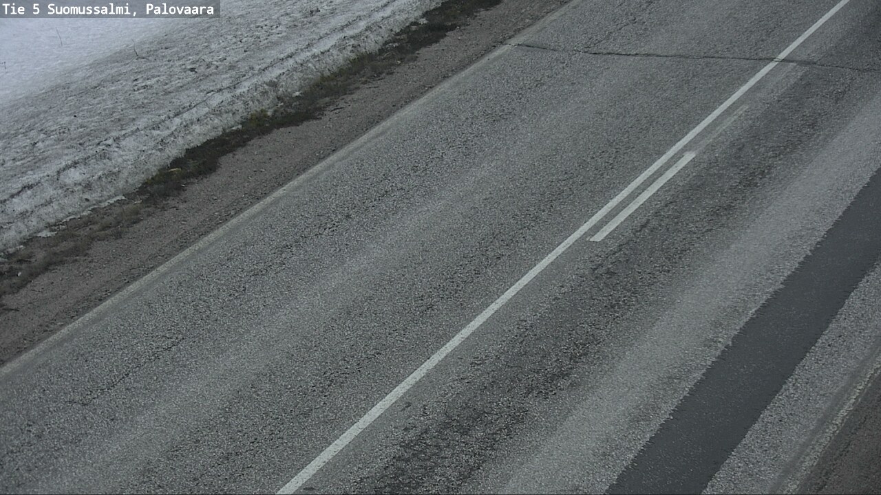 Weather Camera Image Road 5 Suomussalmi, Palovaara, Suomussalmi, Kainuu