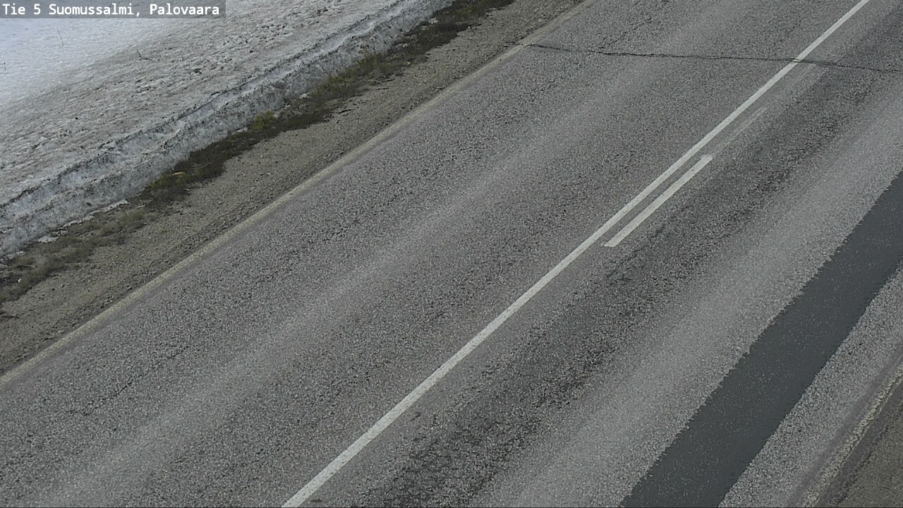 Weather Camera Image Road 5 Suomussalmi, Palovaara, Suomussalmi, Kainuu