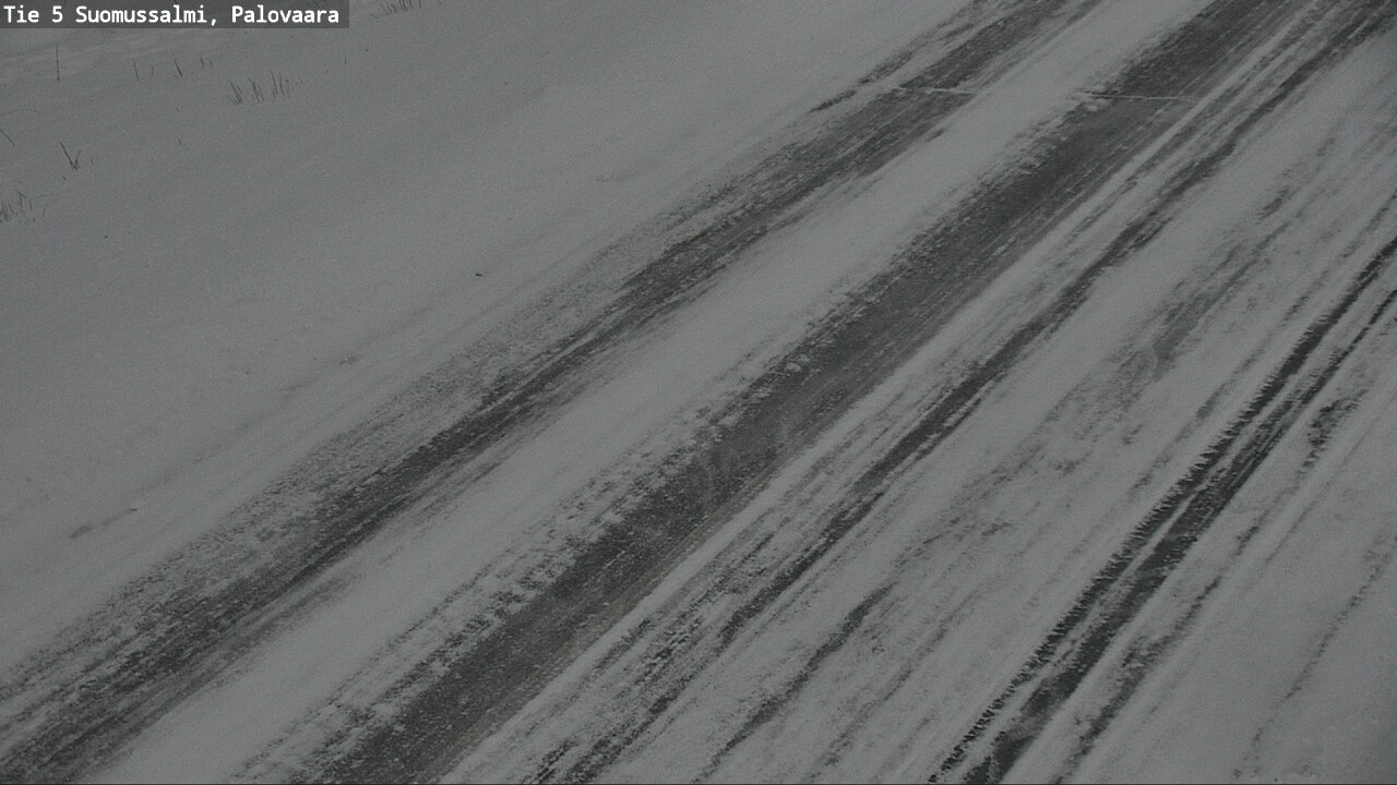 Weather Camera Image Road 5 Suomussalmi, Palovaara, Suomussalmi, Kainuu
