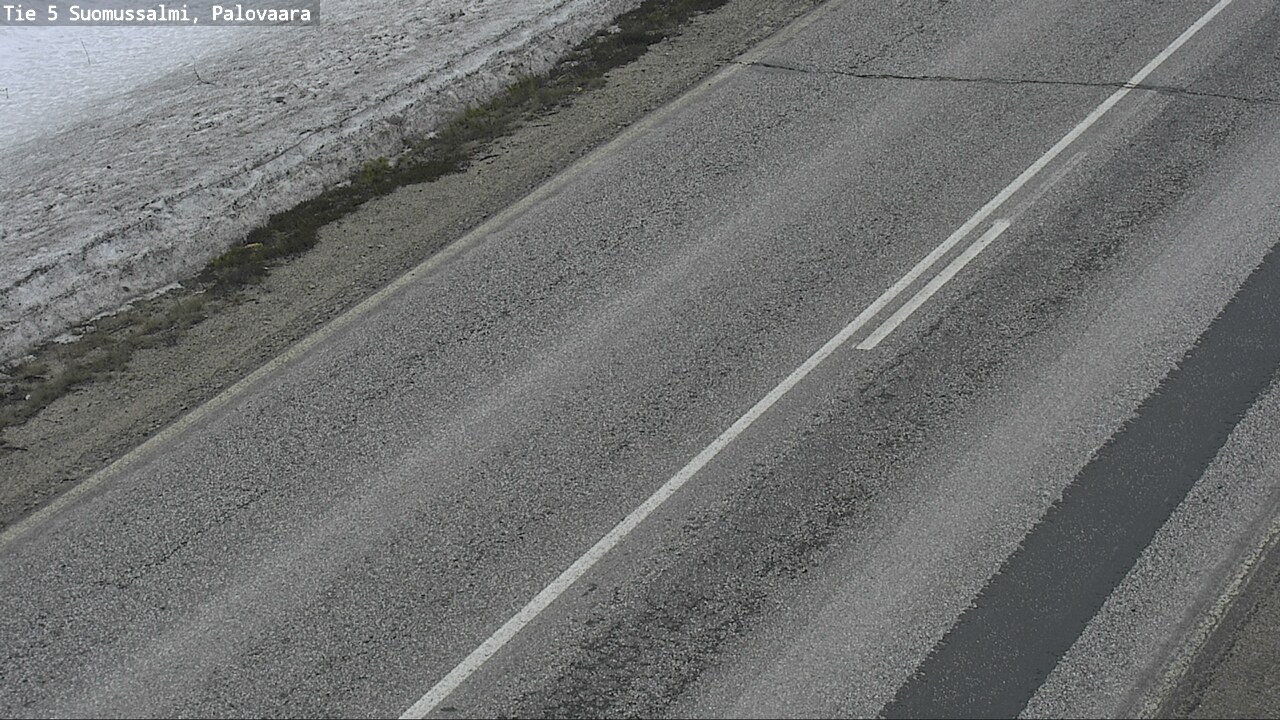 Weather Camera Image Road 5 Suomussalmi, Palovaara, Suomussalmi, Kainuu
