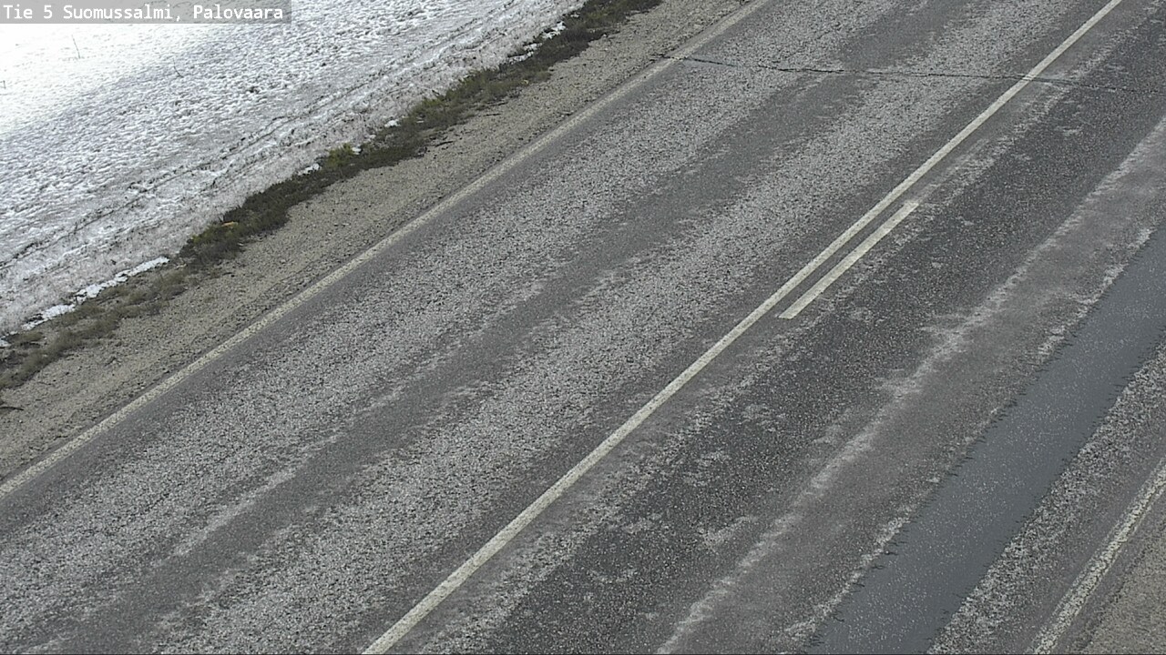 Weather Camera Image Road 5 Suomussalmi, Palovaara, Suomussalmi, Kainuu