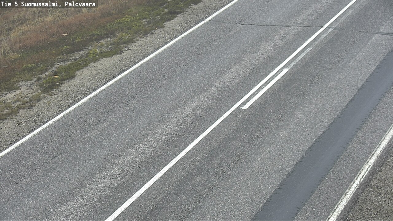 Kelikamerat Kuva Tie 5 Suomussalmi, Palovaara, Suomussalmi, Kainuu