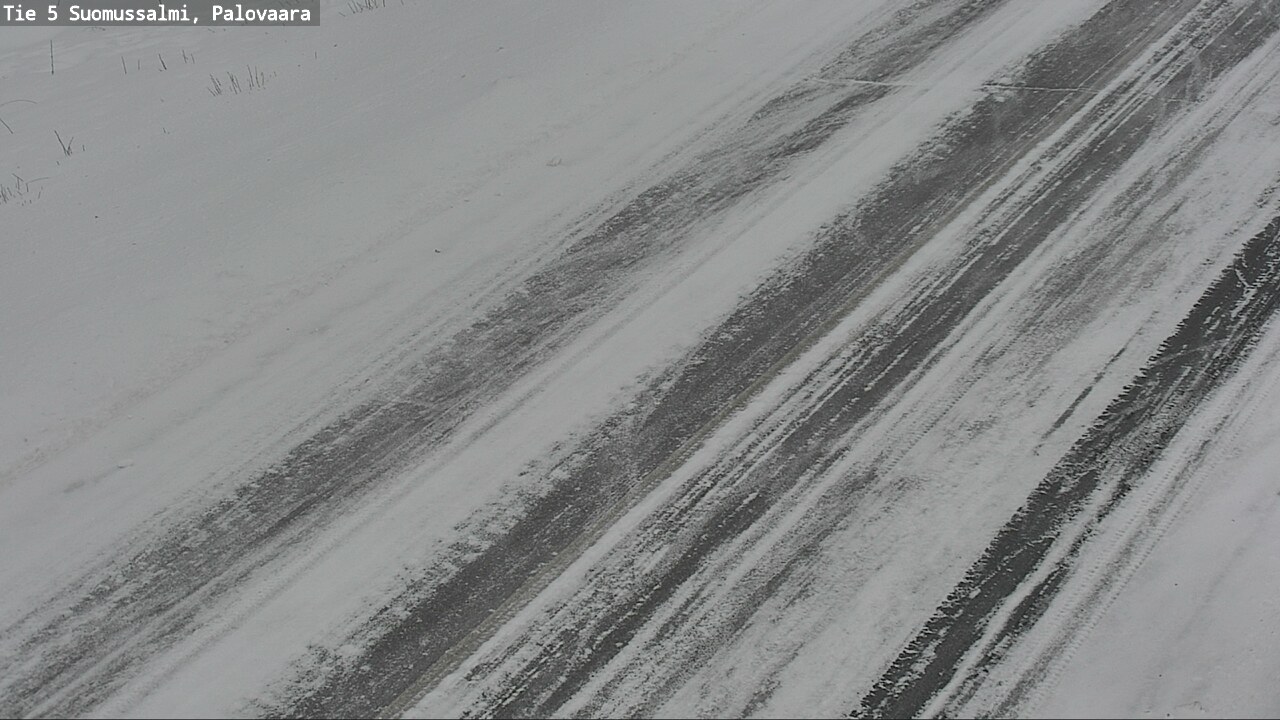 Weather Camera Image Road 5 Suomussalmi, Palovaara, Suomussalmi, Kainuu