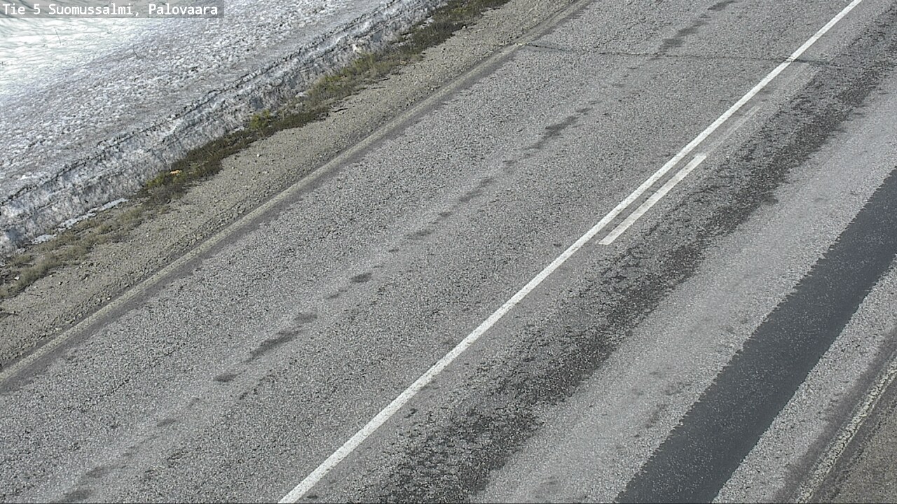 Weather Camera Image Road 5 Suomussalmi, Palovaara, Suomussalmi, Kainuu
