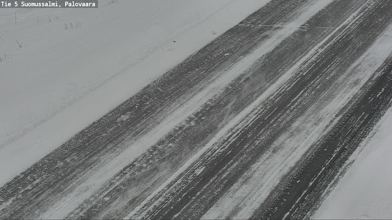 Weather Camera Image Road 5 Suomussalmi, Palovaara, Suomussalmi, Kainuu