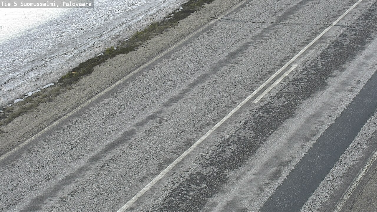 Weather Camera Image Road 5 Suomussalmi, Palovaara, Suomussalmi, Kainuu