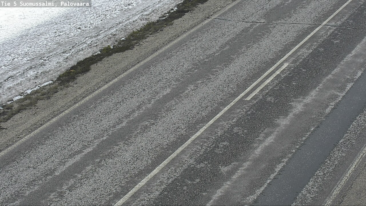 Weather Camera Image Road 5 Suomussalmi, Palovaara, Suomussalmi, Kainuu