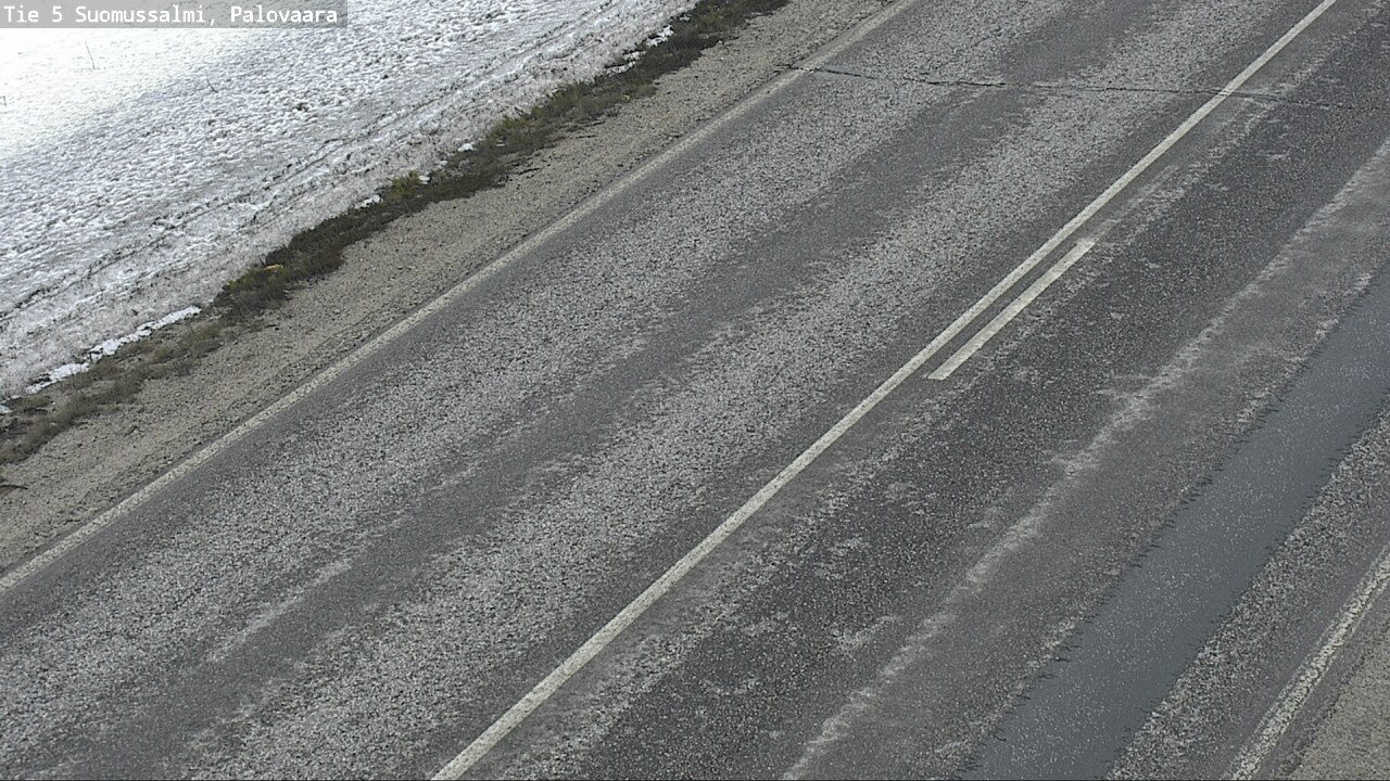 Weather Camera Image Road 5 Suomussalmi, Palovaara, Suomussalmi, Kainuu