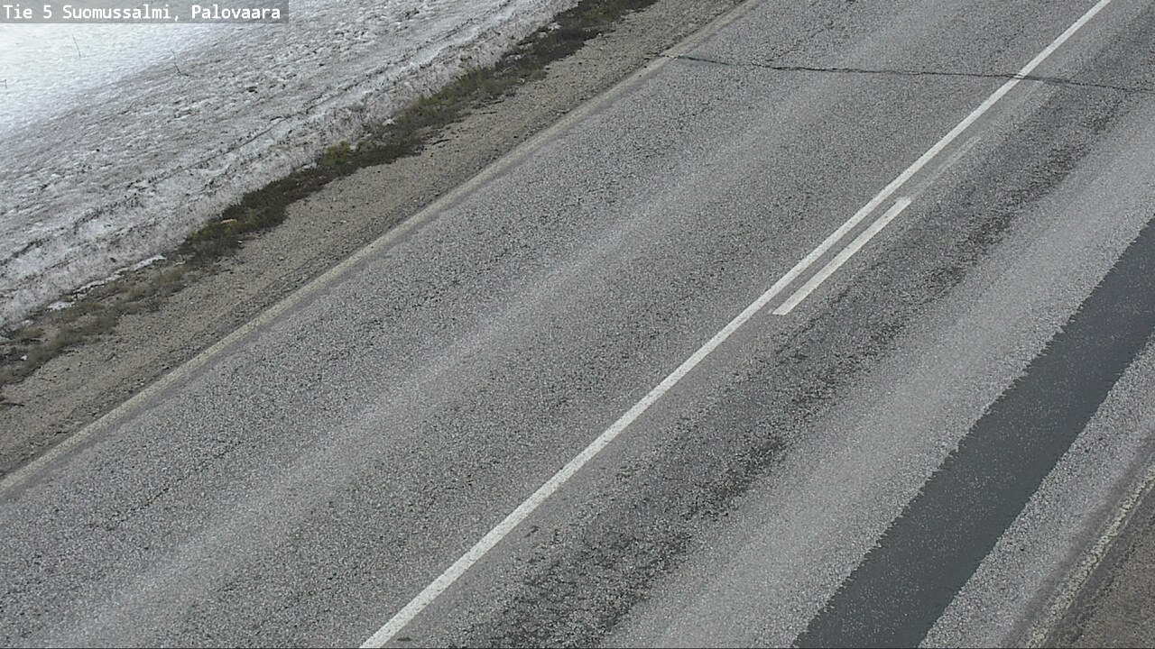 Weather Camera Image Road 5 Suomussalmi, Palovaara, Suomussalmi, Kainuu