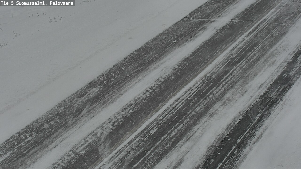 Weather Camera Image Road 5 Suomussalmi, Palovaara, Suomussalmi, Kainuu