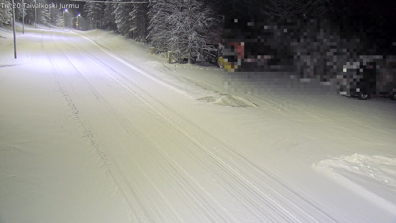 Kelikamerat Kuva Tie 20 Taivalkoski, Jurmu, Taivalkoski, Pohjois-Pohjanmaa