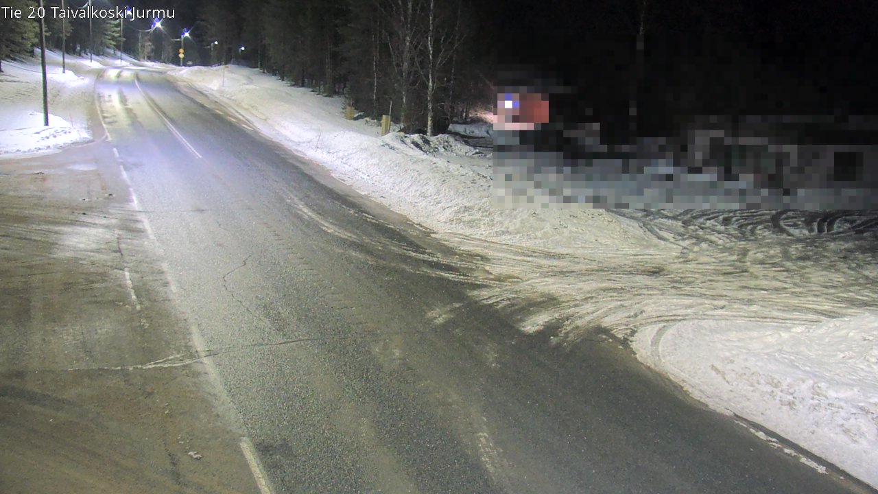 Kelikamerat Kuva Tie 20 Taivalkoski, Jurmu, Taivalkoski, Pohjois-Pohjanmaa