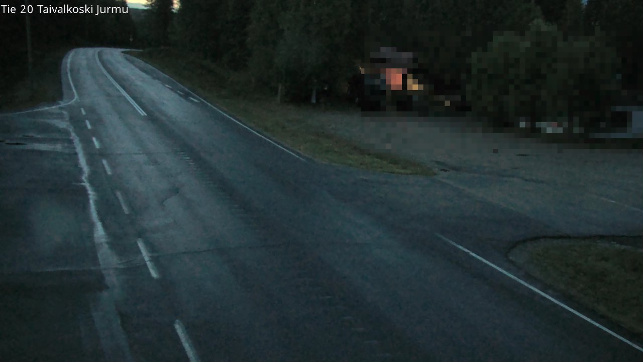 Kelikamerat Kuva Tie 20 Taivalkoski, Jurmu, Taivalkoski, Pohjois-Pohjanmaa