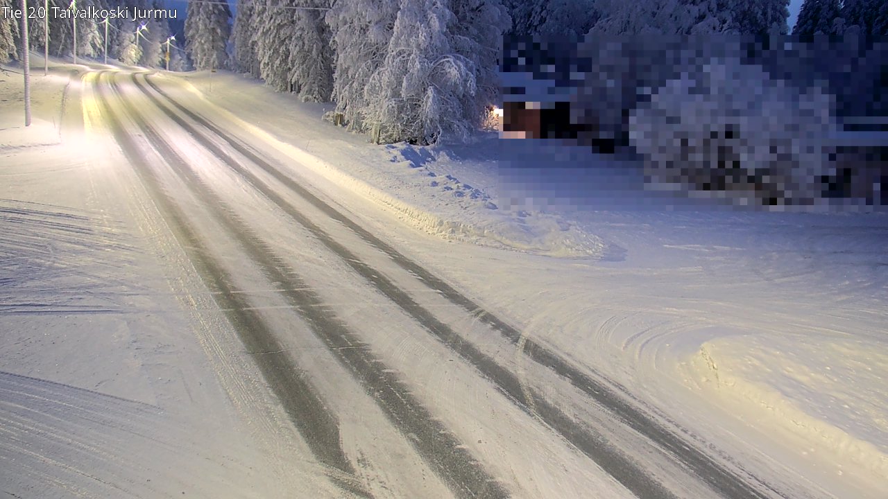 Kelikamerat Kuva Tie 20 Taivalkoski, Jurmu, Taivalkoski, Pohjois-Pohjanmaa