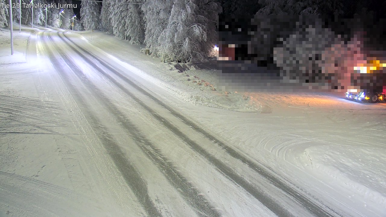 Kelikamerat Kuva Tie 20 Taivalkoski, Jurmu, Taivalkoski, Pohjois-Pohjanmaa