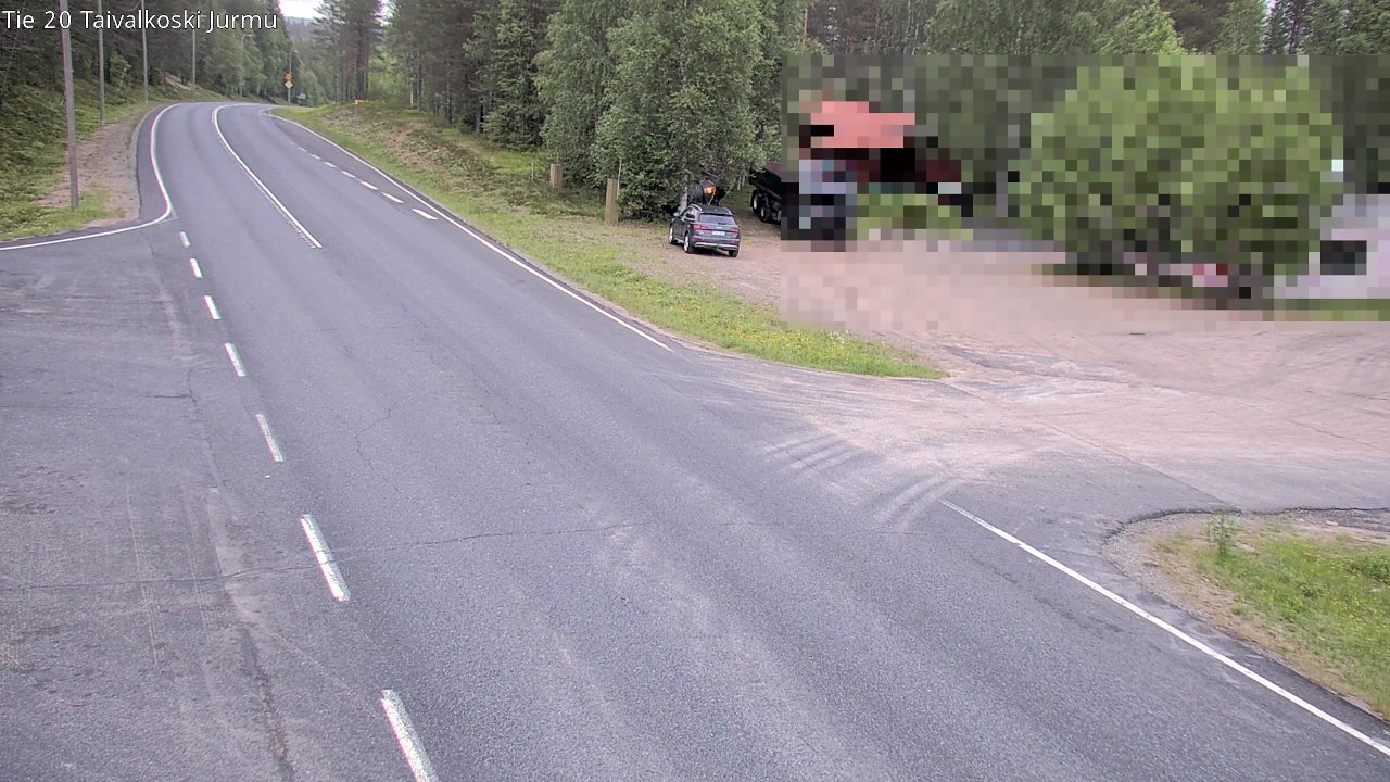 Kelikamerat Kuva Tie 20 Taivalkoski, Jurmu, Taivalkoski, Pohjois-Pohjanmaa