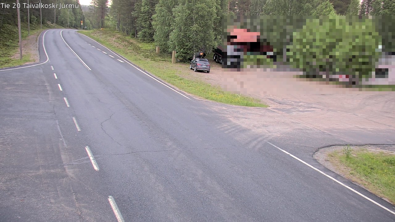 Kelikamerat Kuva Tie 20 Taivalkoski, Jurmu, Taivalkoski, Pohjois-Pohjanmaa