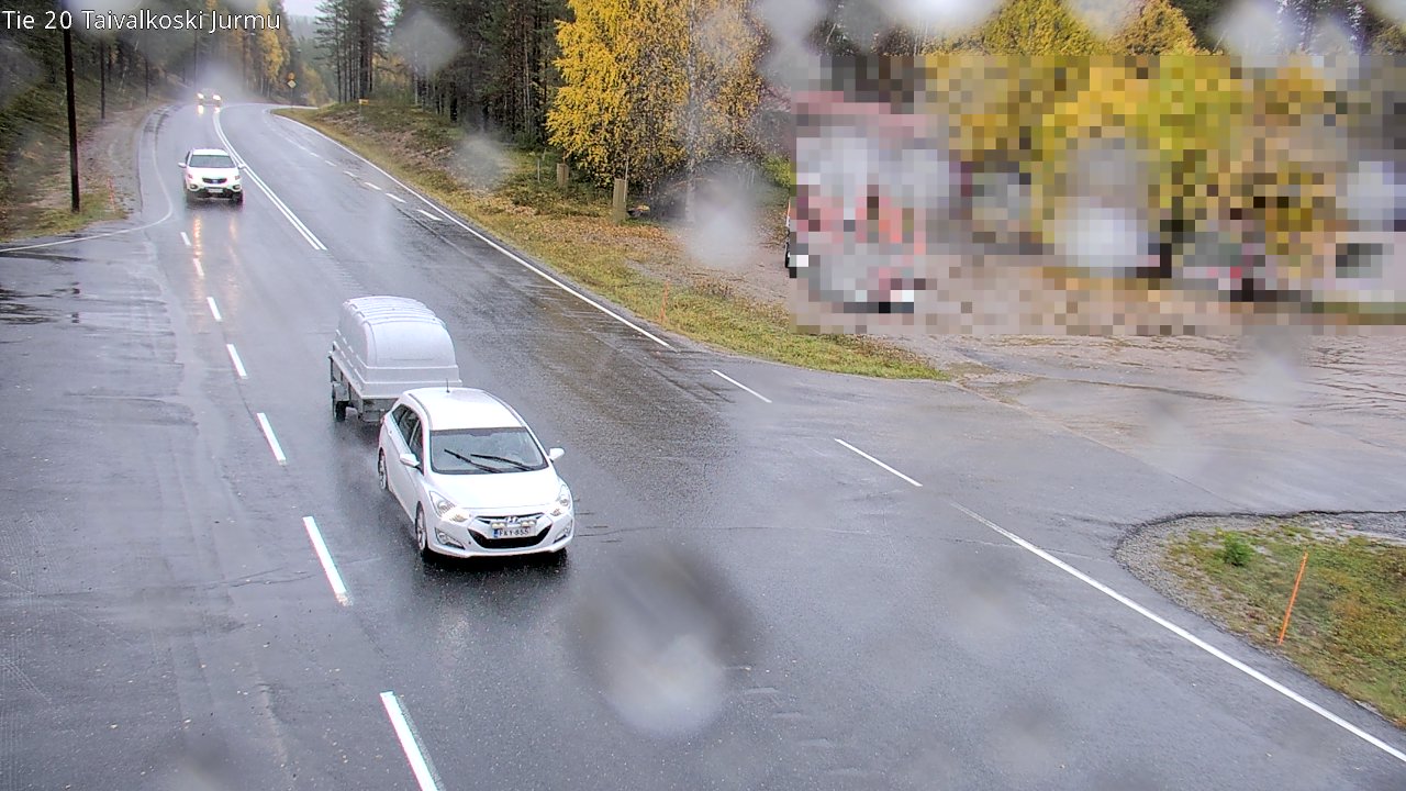 Kelikamerat Kuva Tie 20 Taivalkoski, Jurmu, Taivalkoski, Pohjois-Pohjanmaa
