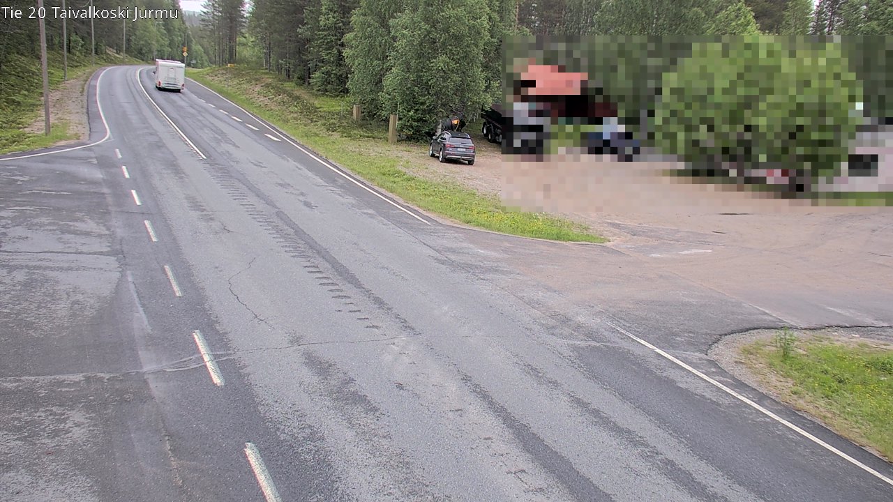 Kelikamerat Kuva Tie 20 Taivalkoski, Jurmu, Taivalkoski, Pohjois-Pohjanmaa