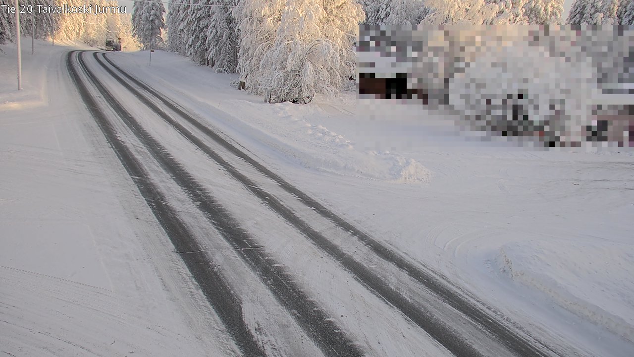Kelikamerat Kuva Tie 20 Taivalkoski, Jurmu, Taivalkoski, Pohjois-Pohjanmaa