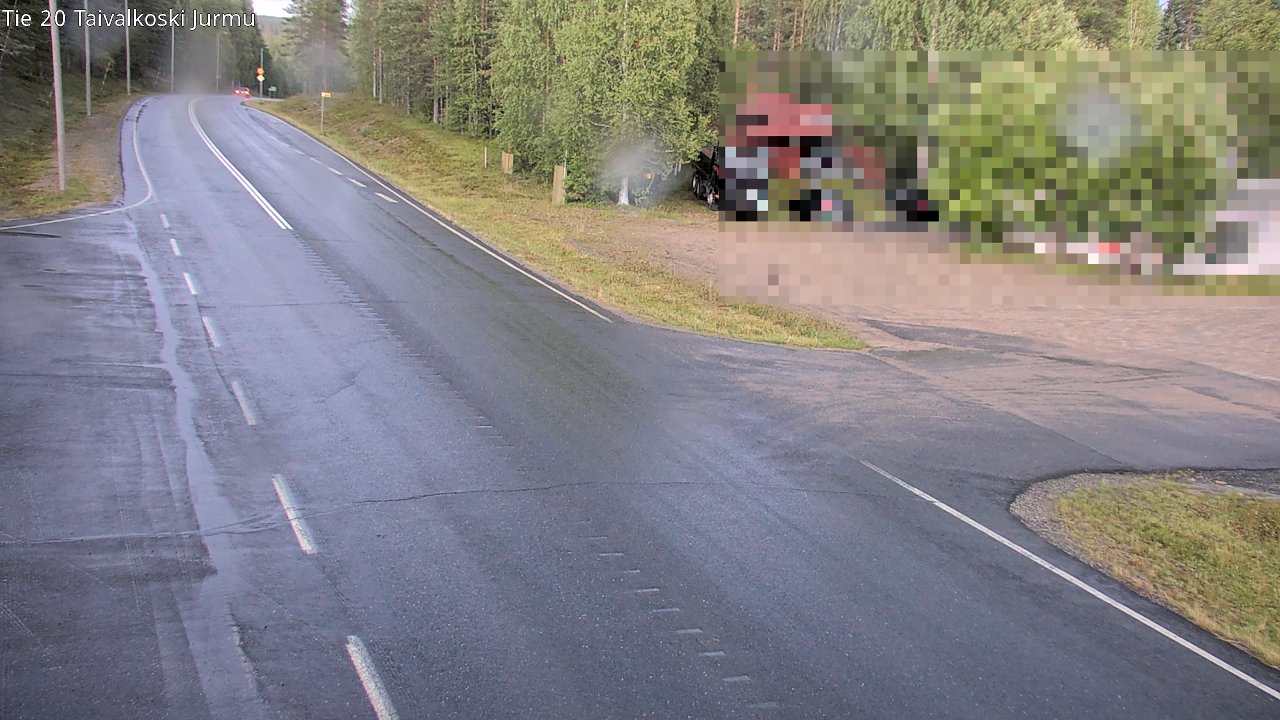 Kelikamerat Kuva Tie 20 Taivalkoski, Jurmu, Taivalkoski, Pohjois-Pohjanmaa