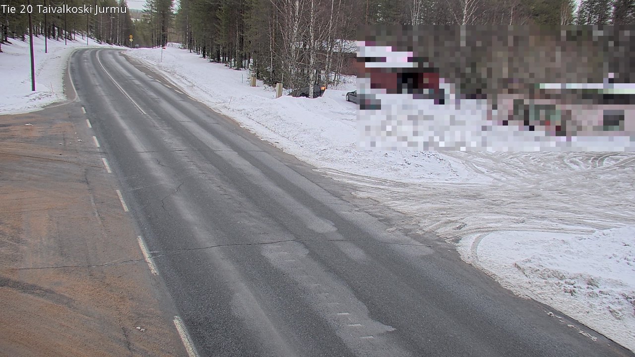 Kelikamerat Kuva Tie 20 Taivalkoski, Jurmu, Taivalkoski, Pohjois-Pohjanmaa