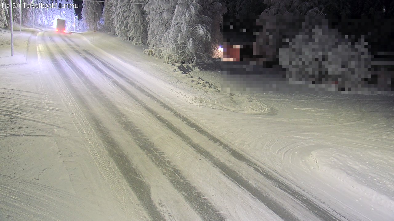 Kelikamerat Kuva Tie 20 Taivalkoski, Jurmu, Taivalkoski, Pohjois-Pohjanmaa