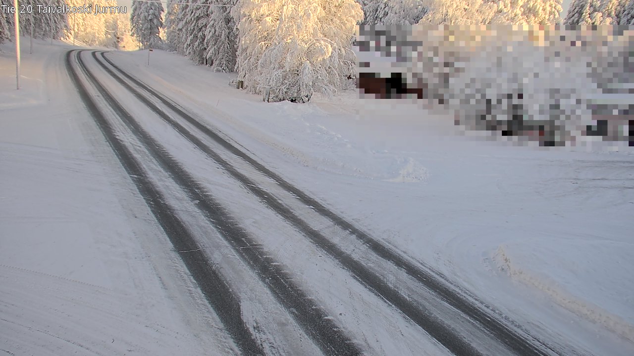 Kelikamerat Kuva Tie 20 Taivalkoski, Jurmu, Taivalkoski, Pohjois-Pohjanmaa