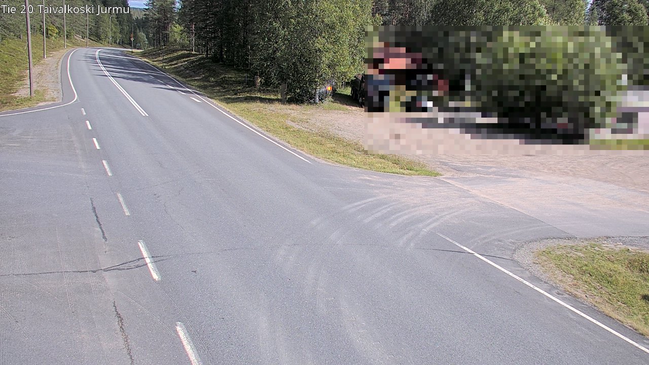Kelikamerat Kuva Tie 20 Taivalkoski, Jurmu, Taivalkoski, Pohjois-Pohjanmaa