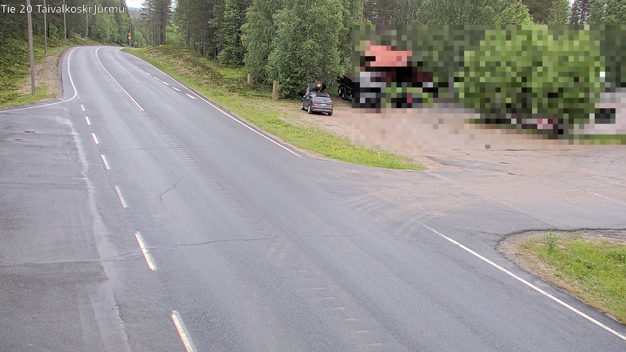 Kelikamerat Kuva Tie 20 Taivalkoski, Jurmu, Taivalkoski, Pohjois-Pohjanmaa