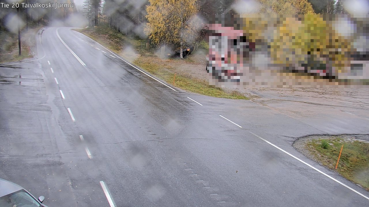 Kelikamerat Kuva Tie 20 Taivalkoski, Jurmu, Taivalkoski, Pohjois-Pohjanmaa
