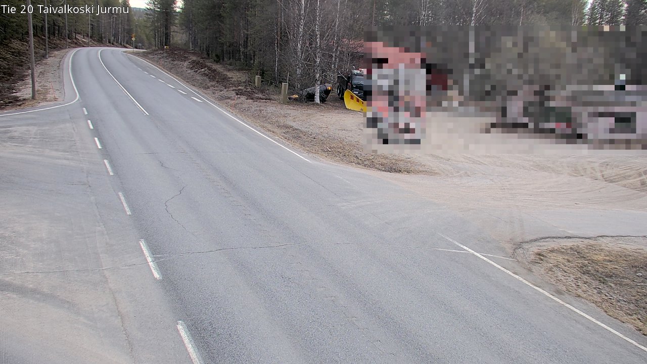 Kelikamerat Kuva Tie 20 Taivalkoski, Jurmu, Taivalkoski, Pohjois-Pohjanmaa