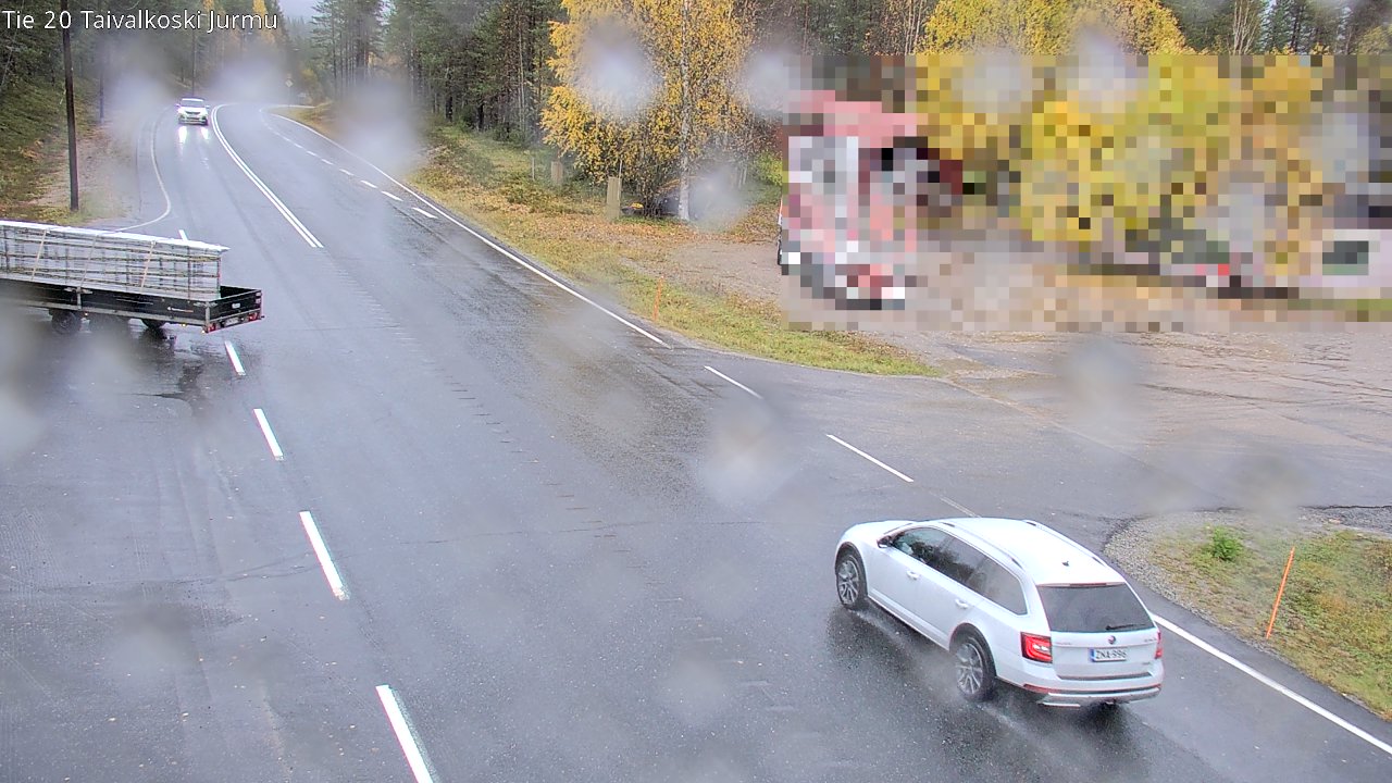 Kelikamerat Kuva Tie 20 Taivalkoski, Jurmu, Taivalkoski, Pohjois-Pohjanmaa