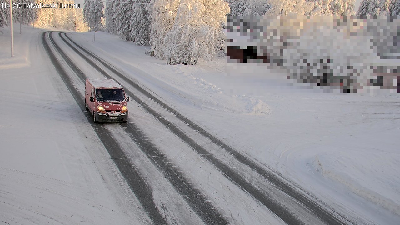 Kelikamerat Kuva Tie 20 Taivalkoski, Jurmu, Taivalkoski, Pohjois-Pohjanmaa