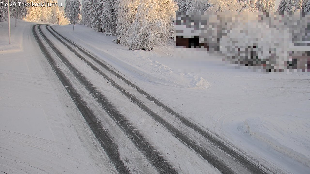 Kelikamerat Kuva Tie 20 Taivalkoski, Jurmu, Taivalkoski, Pohjois-Pohjanmaa