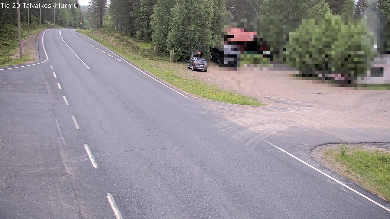 Kelikamerat Kuva Tie 20 Taivalkoski, Jurmu, Taivalkoski, Pohjois-Pohjanmaa