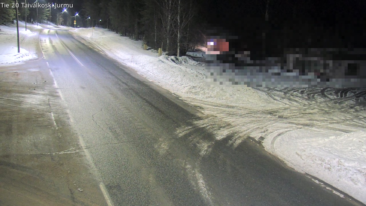 Kelikamerat Kuva Tie 20 Taivalkoski, Jurmu, Taivalkoski, Pohjois-Pohjanmaa