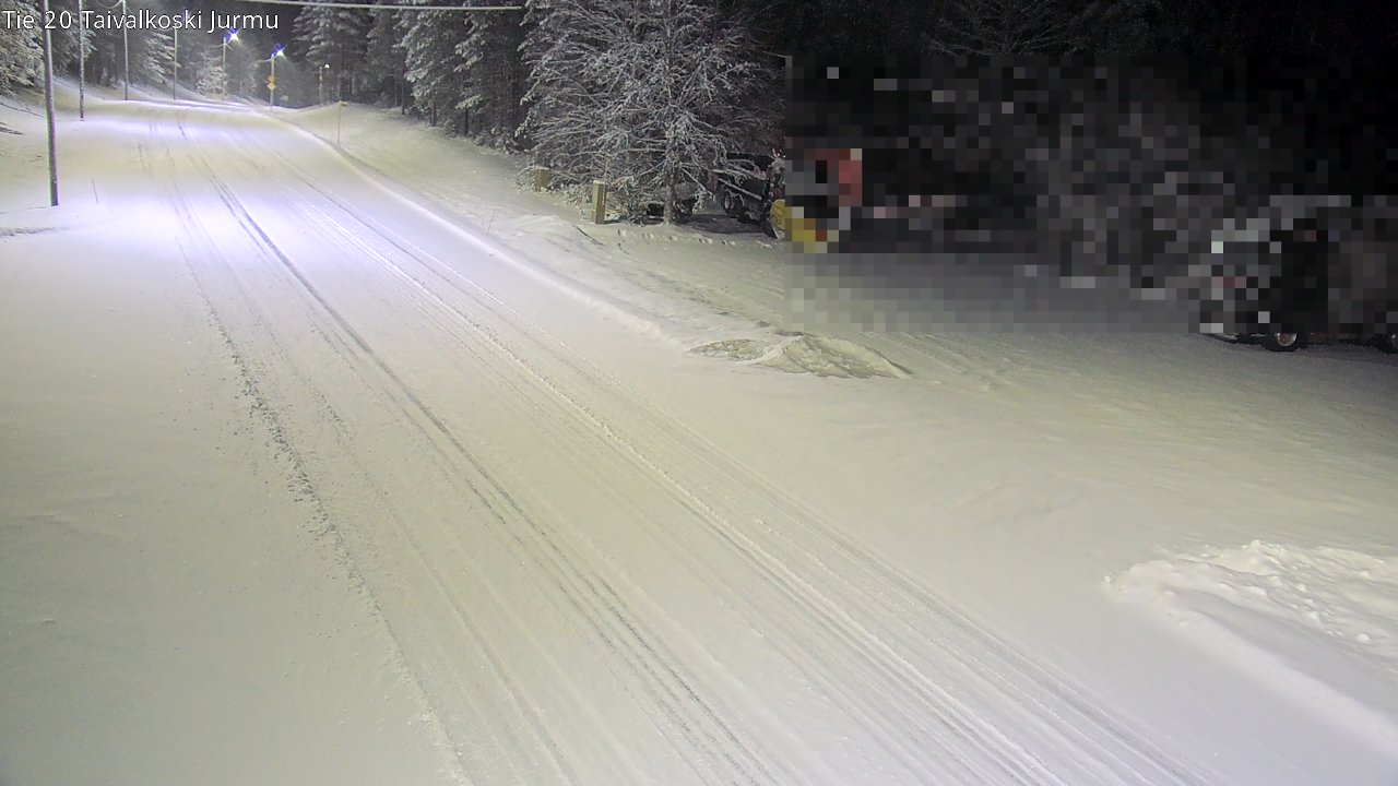 Kelikamerat Kuva Tie 20 Taivalkoski, Jurmu, Taivalkoski, Pohjois-Pohjanmaa
