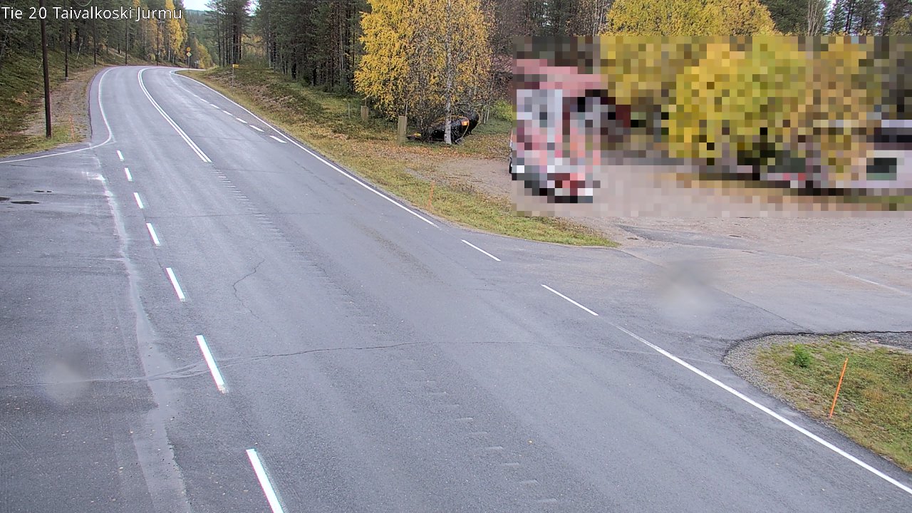 Kelikamerat Kuva Tie 20 Taivalkoski, Jurmu, Taivalkoski, Pohjois-Pohjanmaa
